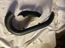 Harley Davidson Hitzeschild schwarz matt