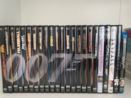 James Bond DVD komlett 23 Filme