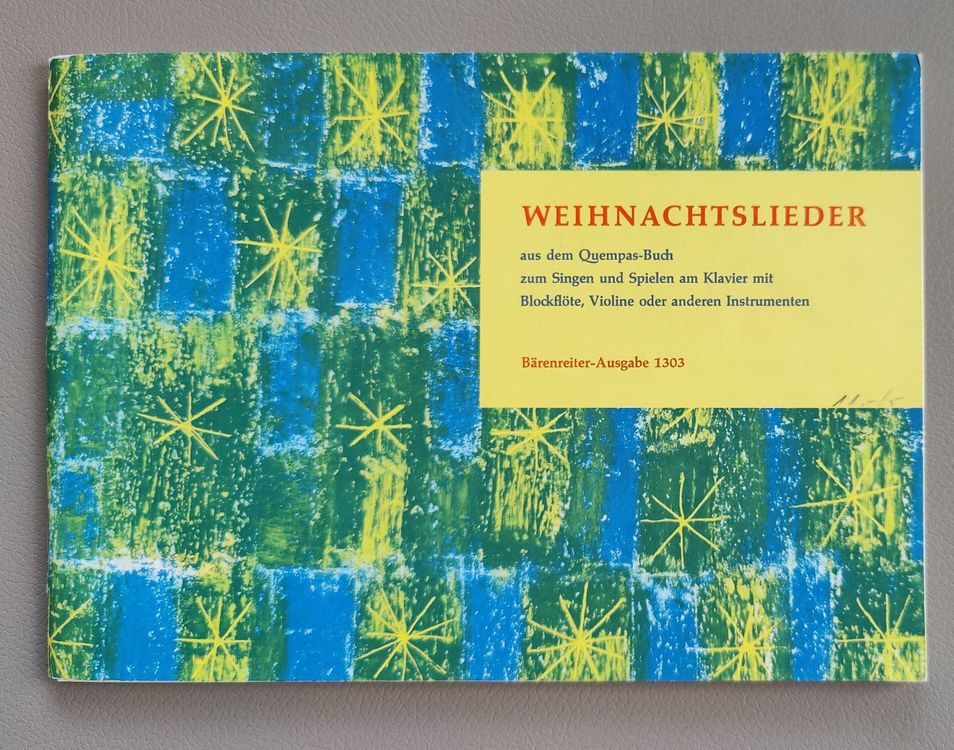 Weihnachtslieder Noten für Blockflöte, Violine, Klavier u.m. Kaufen