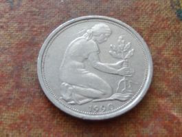 DEUTSCHLAND 50 Pfennig 1990