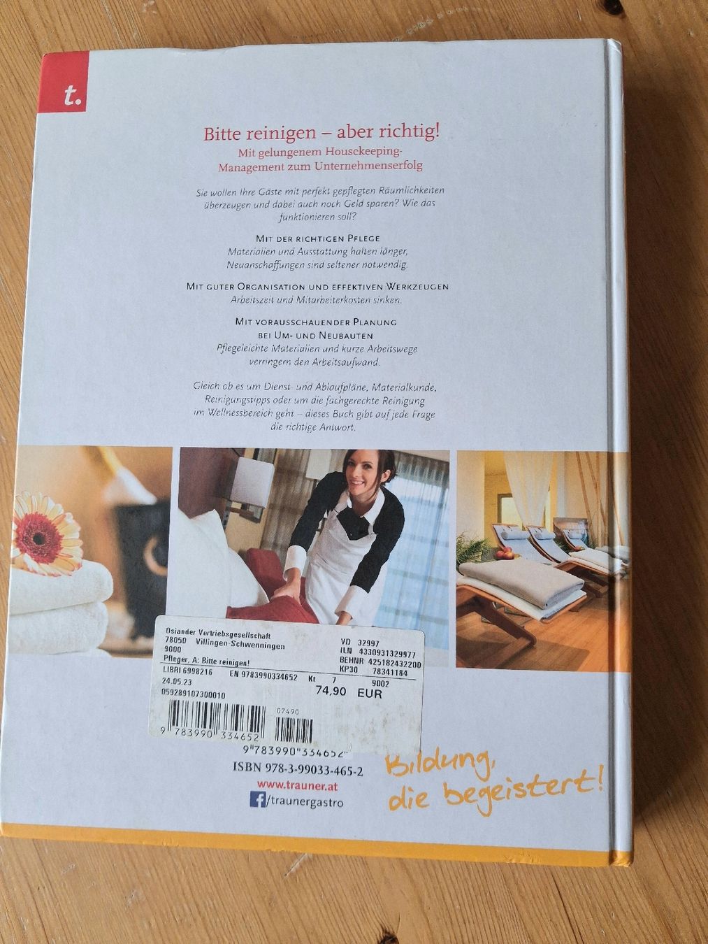 Libri: Bitte reinigen-aber richtig - Andrea Pfleger – Usato da Muttenz venduto da PMB_5 1