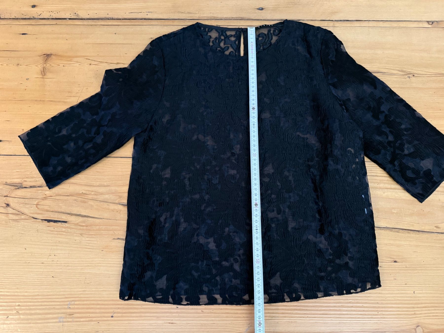 Sisley Camicette: Sisley Bluse, Grösse S-M, transparent, neuwertig, – Usato da Zürich venduto da leo0105 4