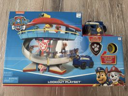 Paw Patrol Lookout Playset mit Chase und Fahrzeug🚙🚙🗼