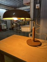 Vintage Schreibtischlampe / Interior Design Lampe Braun 40er