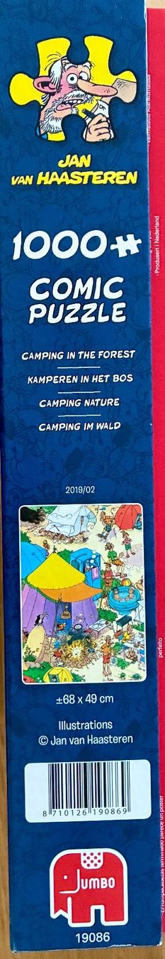 Puzzles: Puzzle JAN van HAASTEREN - Camping im Wald – Gebraucht aus Ammerzwil BE von Frama0 1