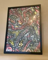 Graffiti-Streetart-Bild von MAZO/Mazone auf Papier-handmade
