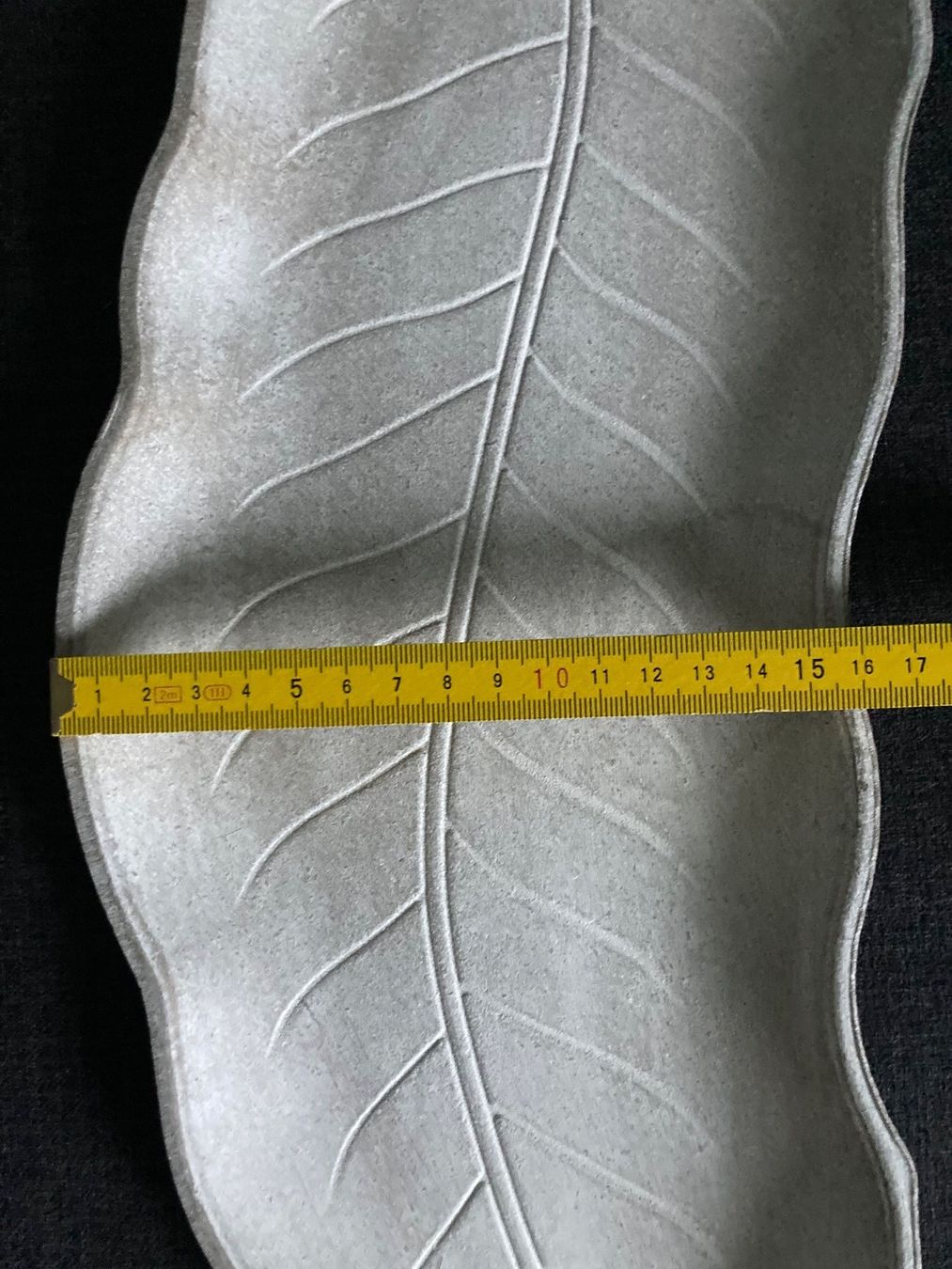 Servierplatten: Deko-Schale "Blatt", Shabby chic – Gebraucht aus Samedan von chickenrun01 4