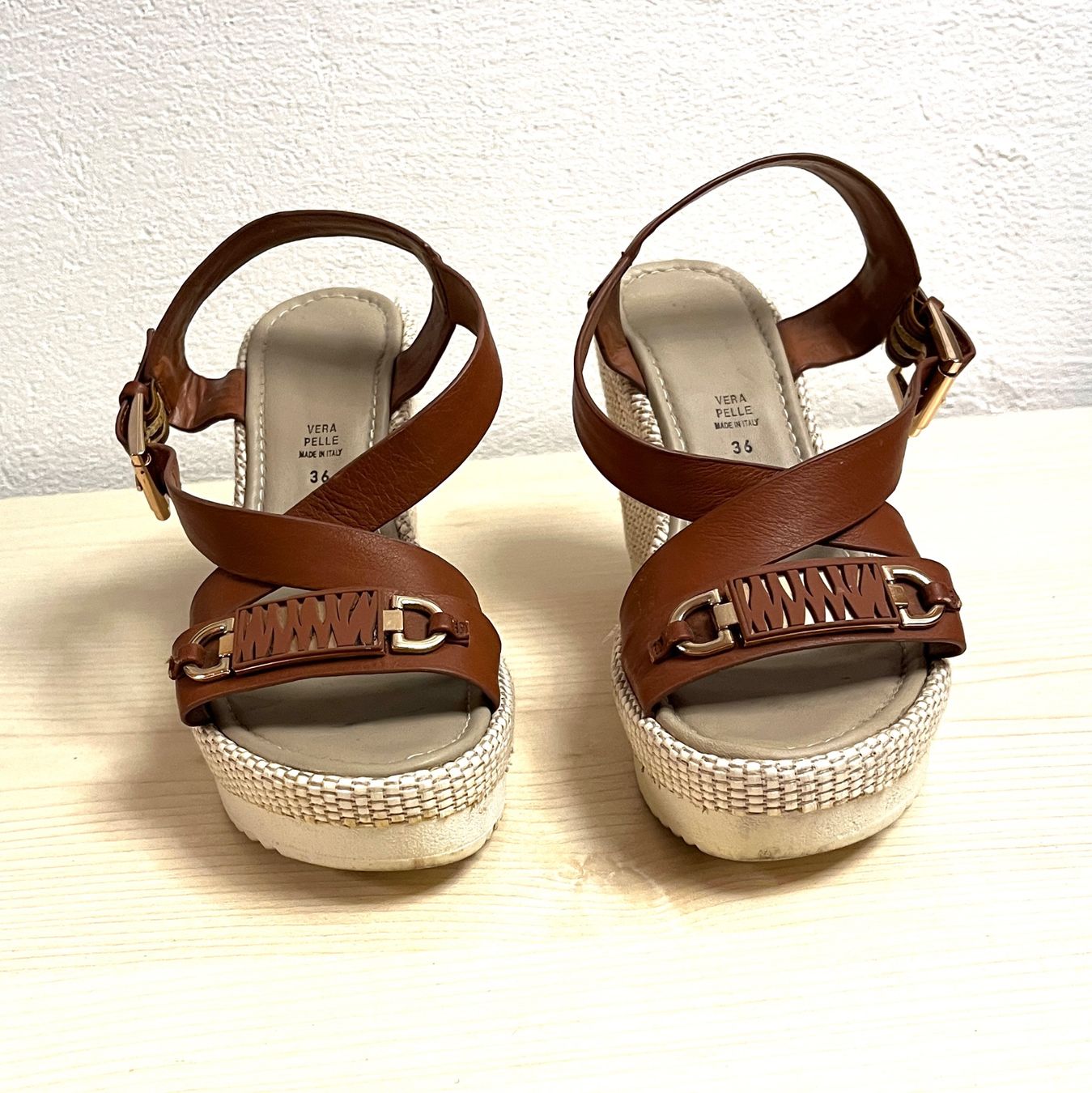 Scarpe da donna: High Heels Keilsandalette Gr 36 – Usato da Domat/Ems venduto da Kollers65 1