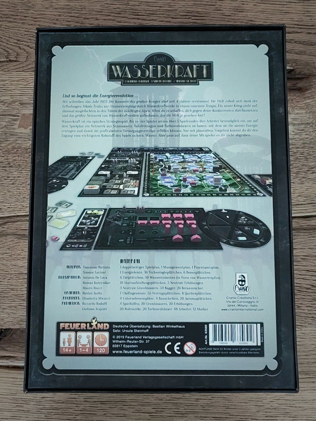 Giochi: Wasserkraft Brettspiel – Nuovo e nell'imballaggio originale da Bern venduto da cle_rzl9 1
