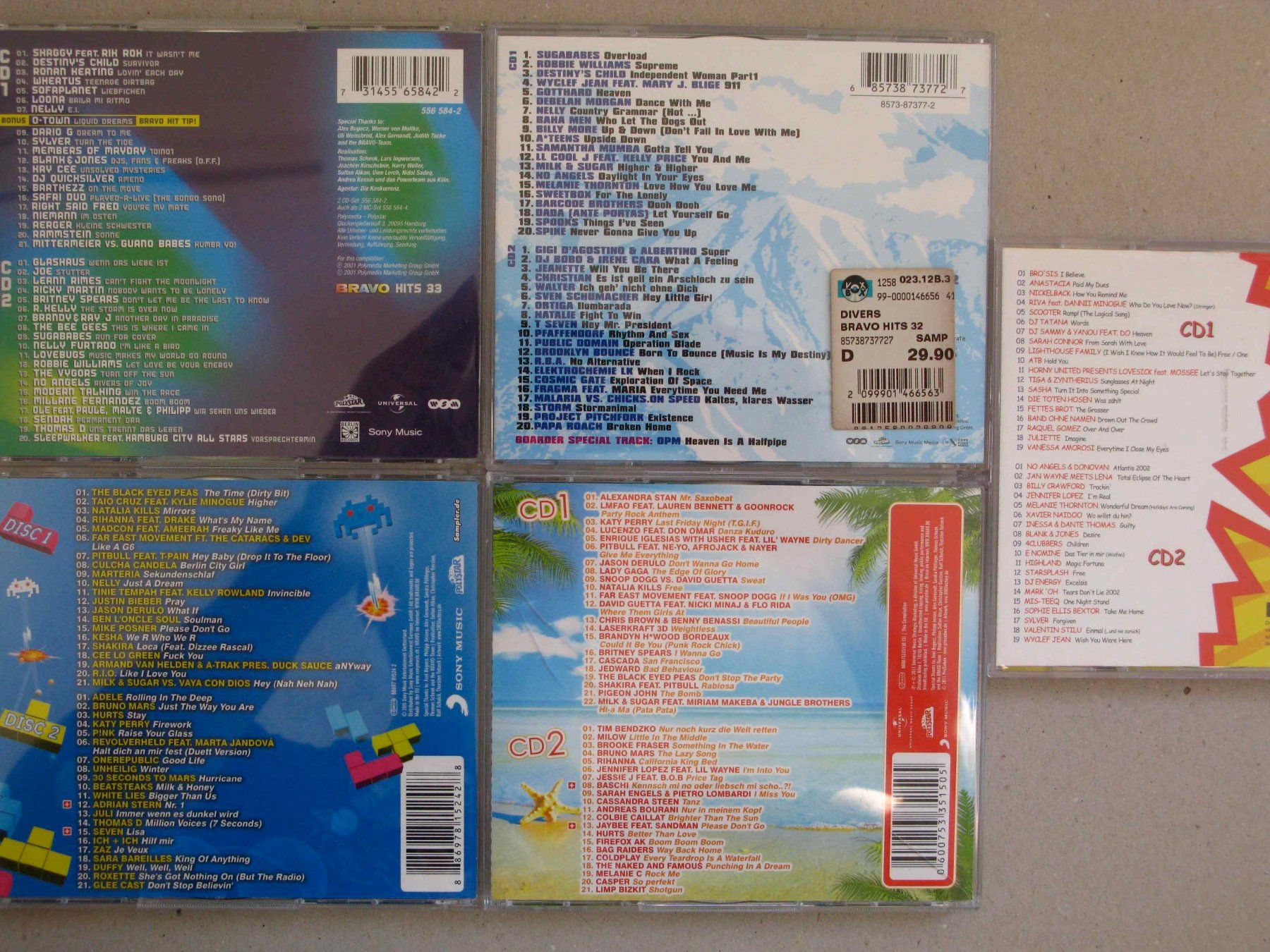 CD: Diverse Bravo CD ' s  kleine Sammlung – Usato da Samstagern venduto da Betscha 2