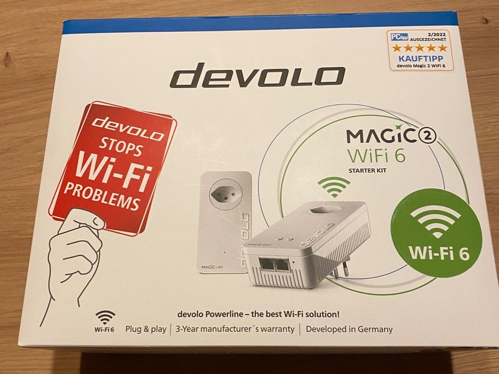 Devolo Magic 2 WiFi 6 Starter Kit Originalverpackt