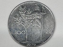 100 Lire "Minerva 1979