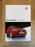 VW Polo GTI Cup Edition Prospekt - Seltenes Sammlerstück!