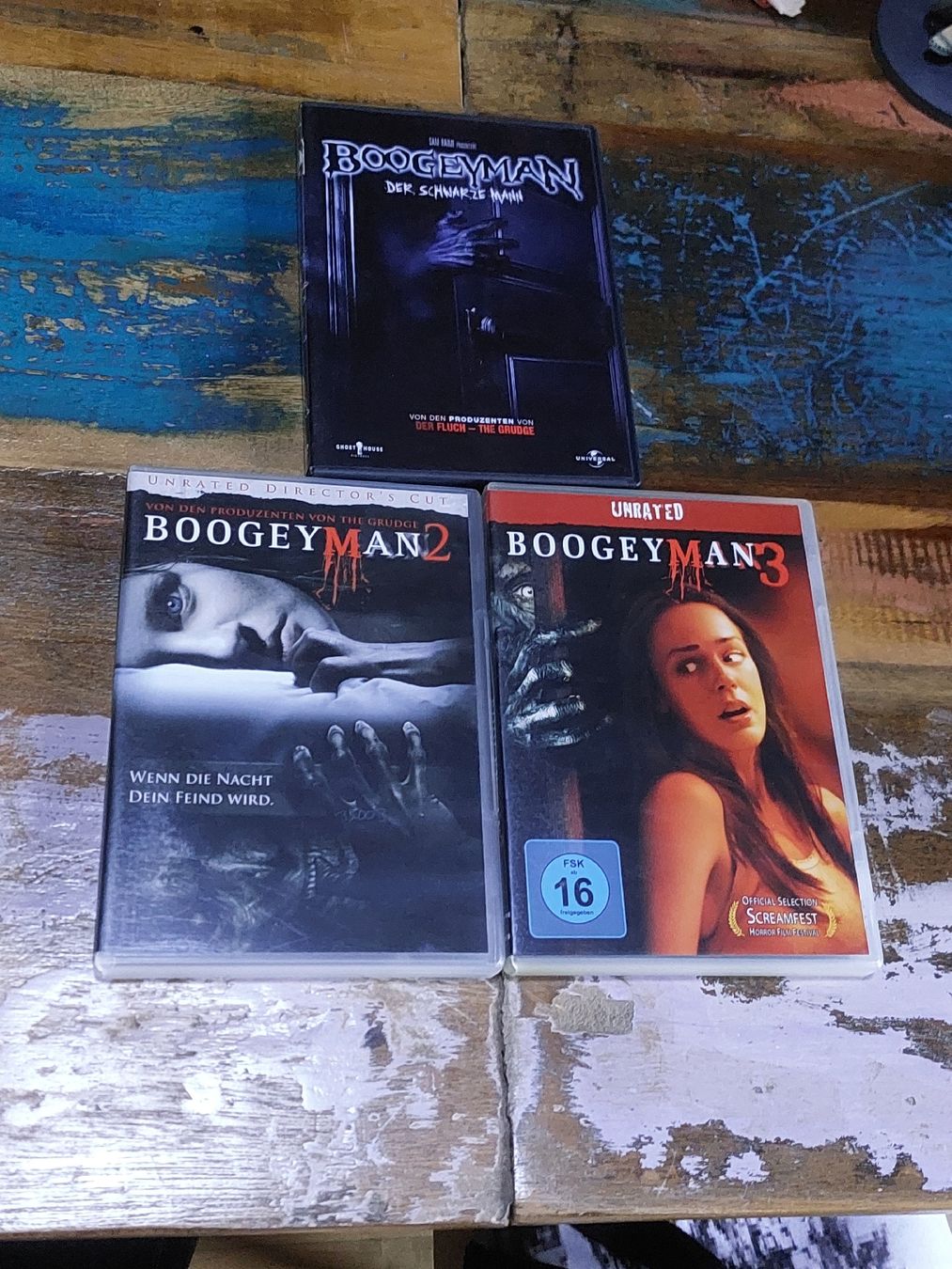 Tous les DVDs: Boogeyman 1 - 3, DVD Horror – D'occasion à Winterthur par Belzarek