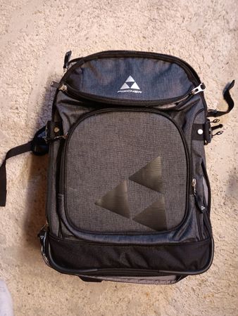 Ski Schuhtasche/Rollkoffer mit Trägern von Fischer