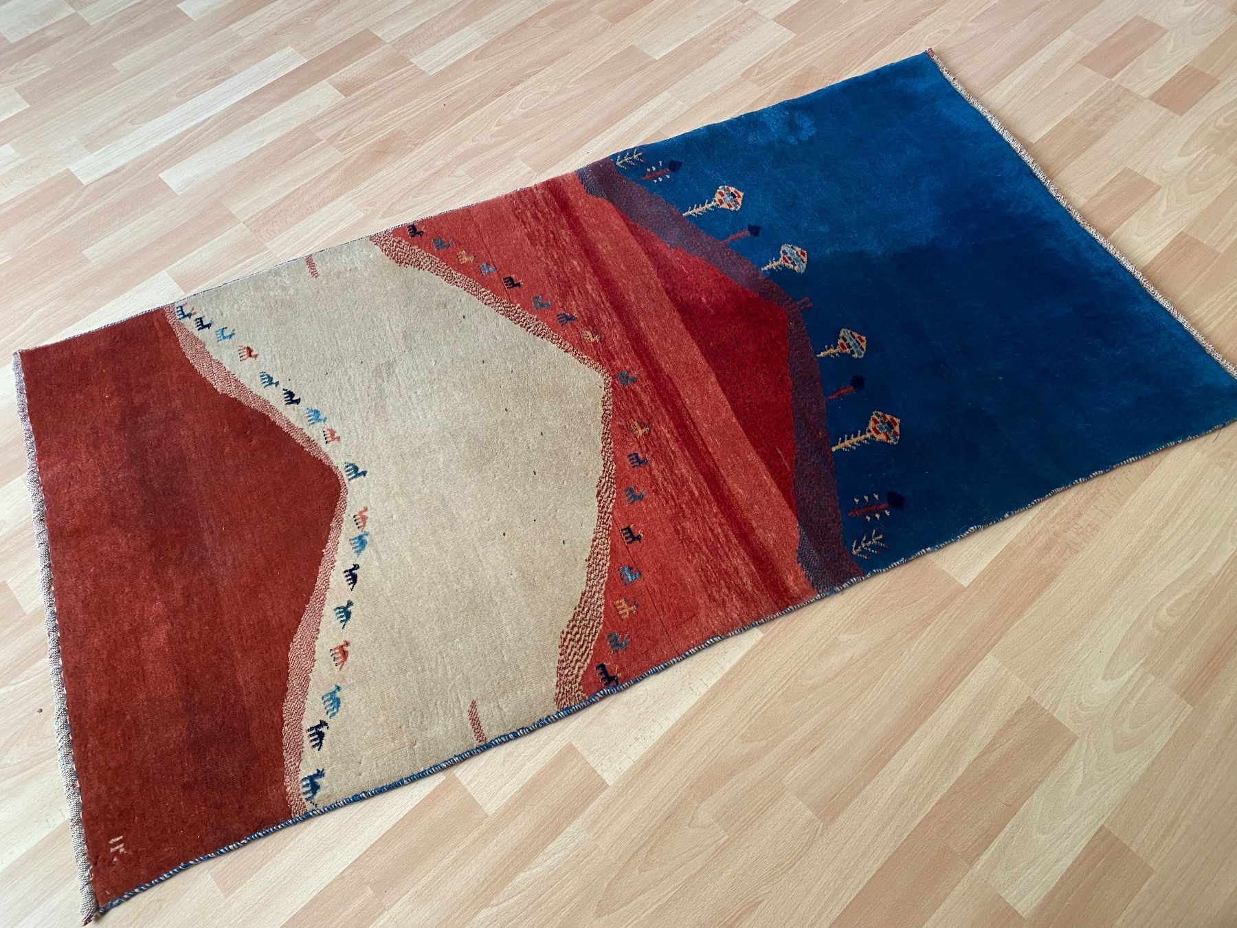 Gabbeh Teppiche: Gabbeh Kashkuli 150x80 – Gebraucht aus Zürich von Simodo 2