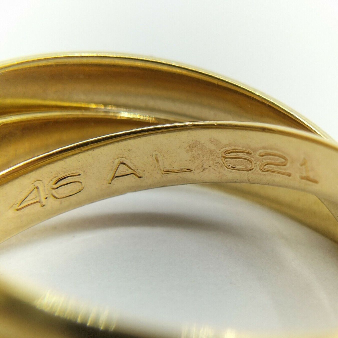 Cartier Anelli: Cartier Trinity Ring 18K Gold GR.46 – Usato da Bottighofen venduto da menschenfamilie 3