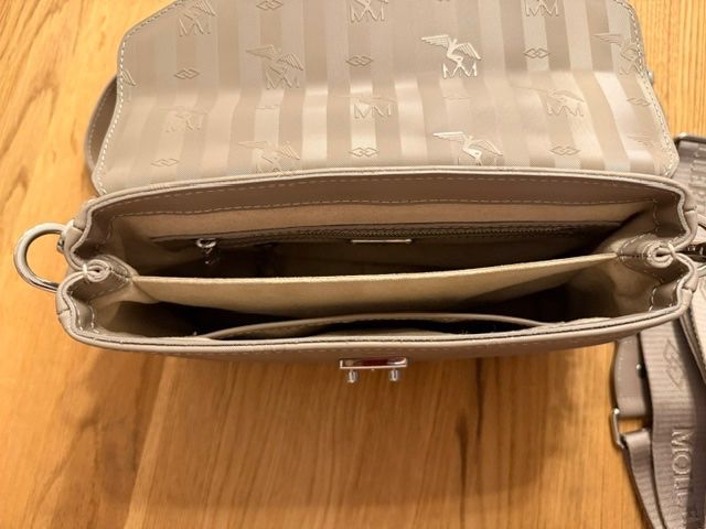 Maison Mollerus Borse da donna: Maison Mollerus MARLY Taupe/silber – Usato da Zürich venduto da MelanieA2101 5