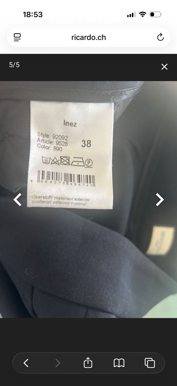 Pantaloni: Hose Seductive Hose 38 – Usato da Zürich venduto da iva_7658 4