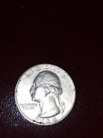Original 1964 Quarter Dollar USA Münze - Silbermünze