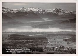 Kappel am Albis, Blick vom Albishorn