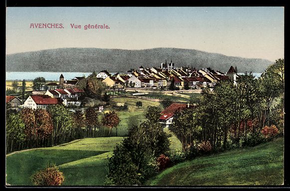 Cartes postales: AK Avenches, Vue générale – D'occasion à Berlin par bartko-reher