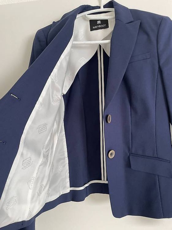 Completi & Tailleur: Navyboot Anzug Blazer mit Hose Gr. 36/38 – Usato da Ehrendingen venduto da Bretzelchen 2