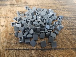 lego 54200 lot de 100 pièces Dark Bluish Gray Slope 30 1 x 1