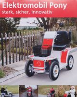 Elektromobil, Seniorenmobil, PONI / PONY swiss made