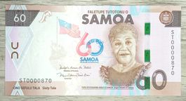 Samoa 60 Tala UNC Commémorative