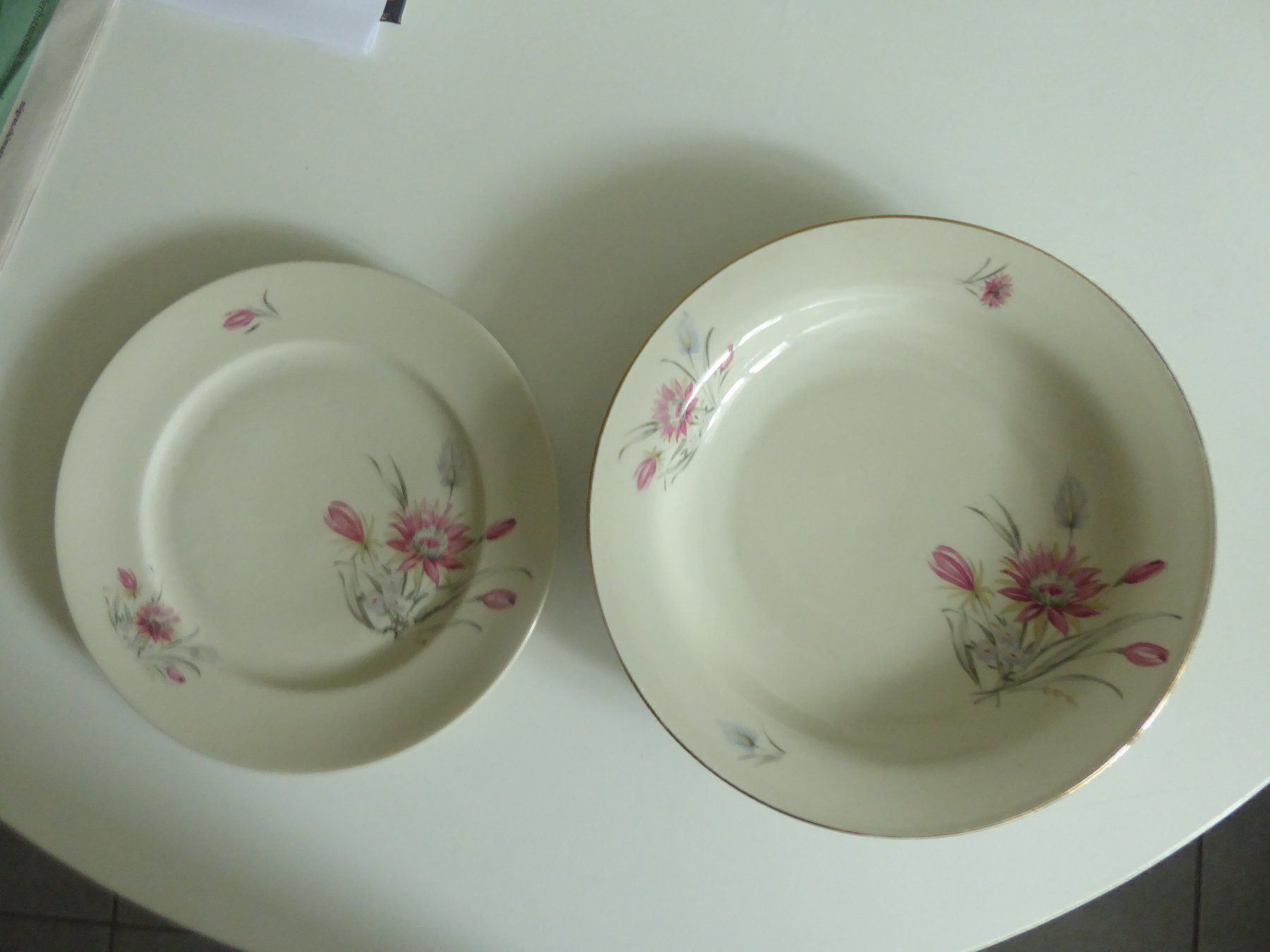 Assiettes: 2 verschieden grosse Teller Bavaria – D'occasion à Zürich par Chaeffeler