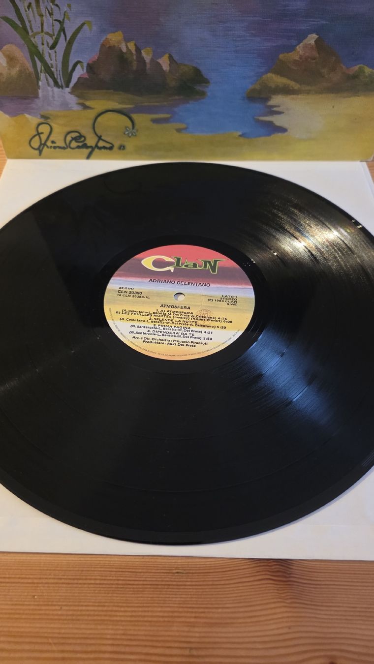 Dischi in vinile: Adriano Celentano - Atmosfera 1983 G,Vg – Usato da Yvonand venduto da RF-VINYL 1