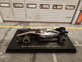 Miniature F1 McLaren MP4-31 - GP Bahreïn 2016 #47 - EBBRO 1/43 - Stoffel Vandoorne