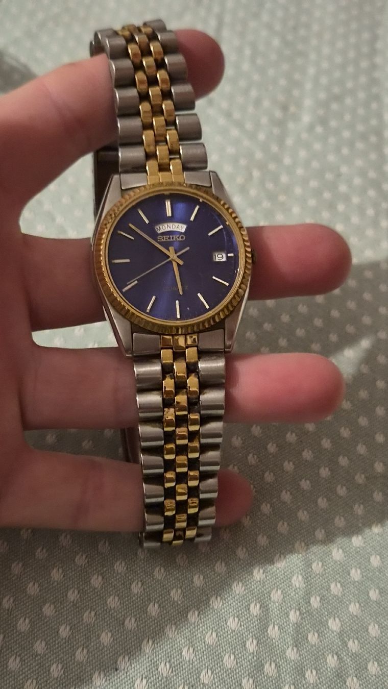 Seiko Orologi: Seiko Quarzuhr  – Usato da Kölliken venduto da Upcycling-by-Mc-TAM