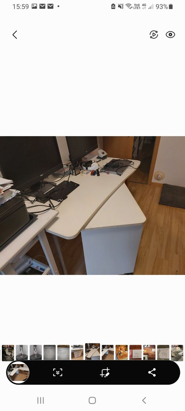 Pfister Scrivanie: Table de bureau Pfister – Usato da Marin-Epagnier venduto da isa2000