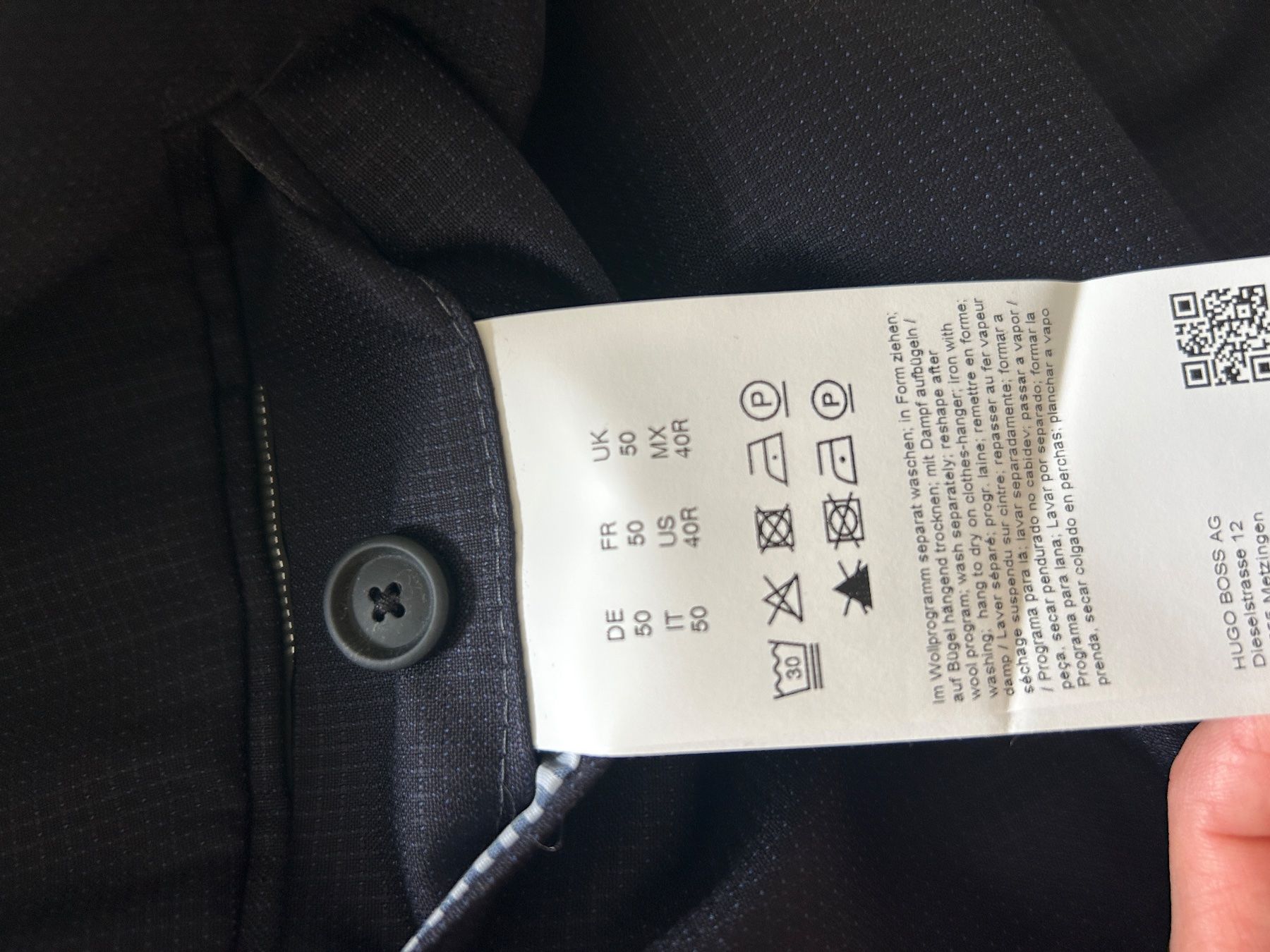 Hugo Boss Jacken: Sakko dunkelblau Hugo Boss Grösse 50 – Neu (gemäss Beschreibung) aus Niederglatt ZH von Julia_4 6