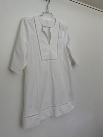 Arket white pure cotton dress NEW