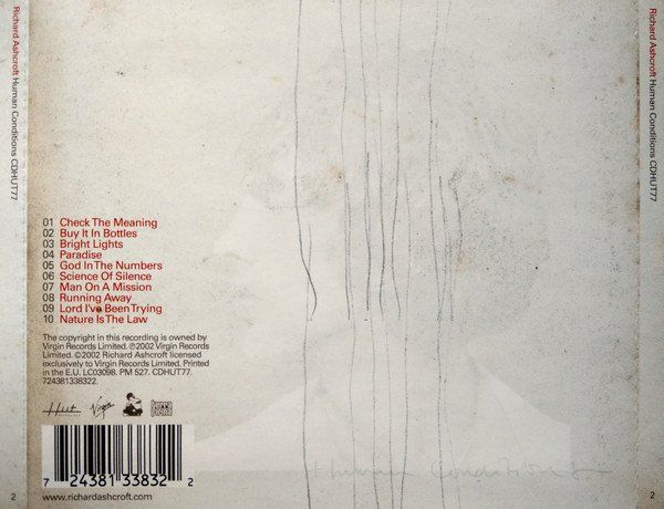 CD: Richard Ashcroft – Human Conditions – Usato da St.Gallen venduto da jalamusic 1