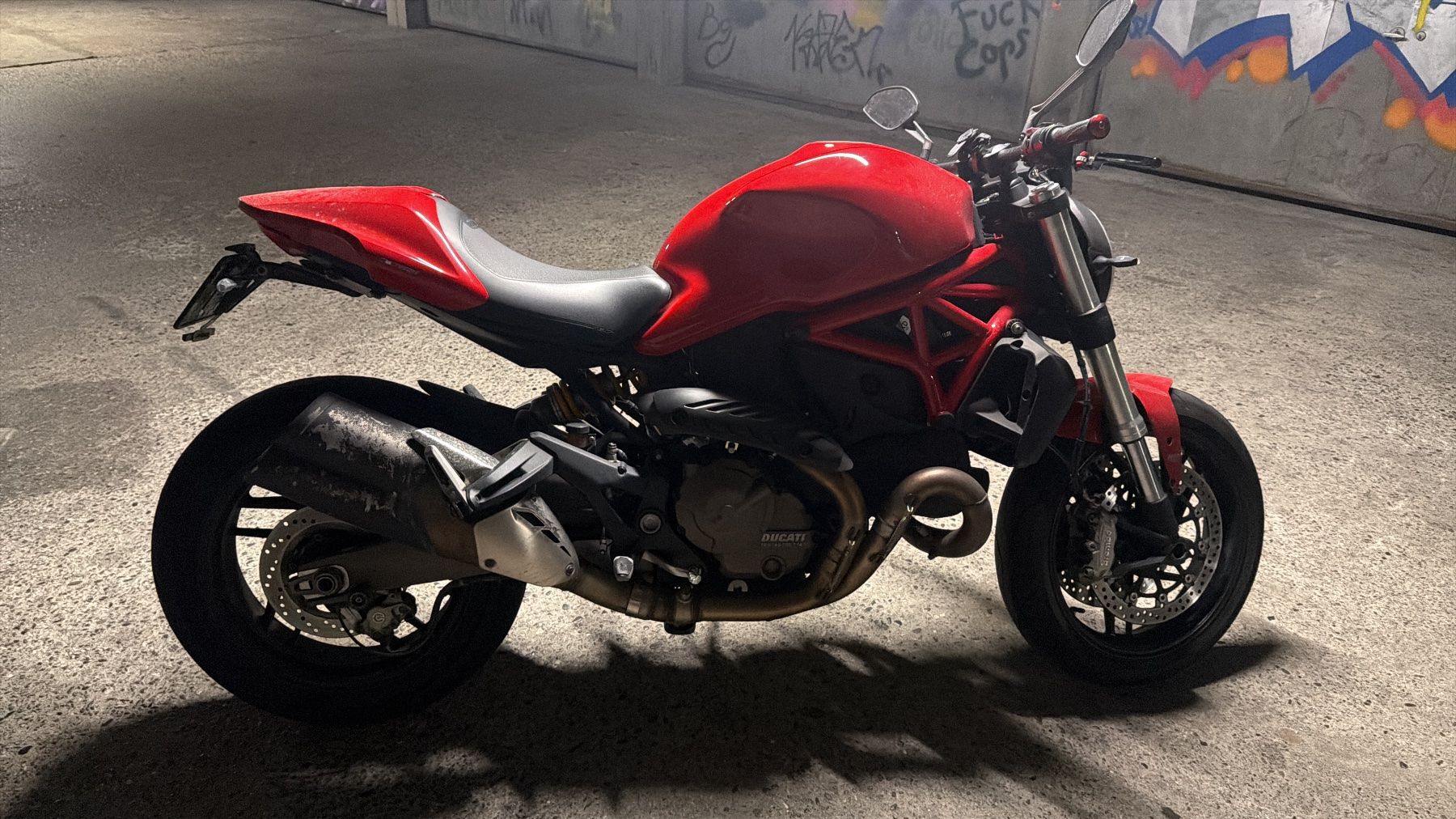 Ducati Route: Ducati monster 821 2015 – D'occasion à Avully par Jerome.msn 1