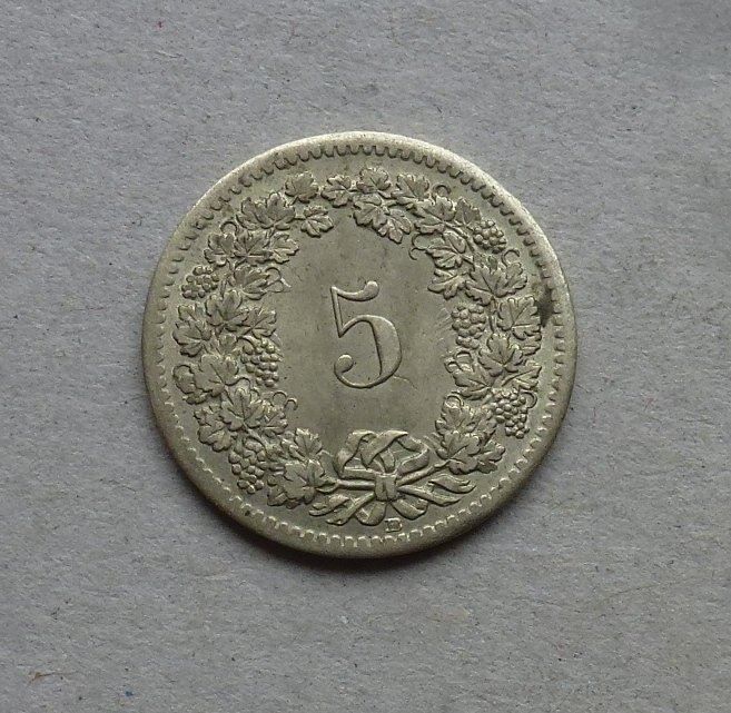 Tutti le monete: ++ 5 Rappen 1850 BB, gute Erhaltung – Usato da Walkringen venduto da Casablanca777 1
