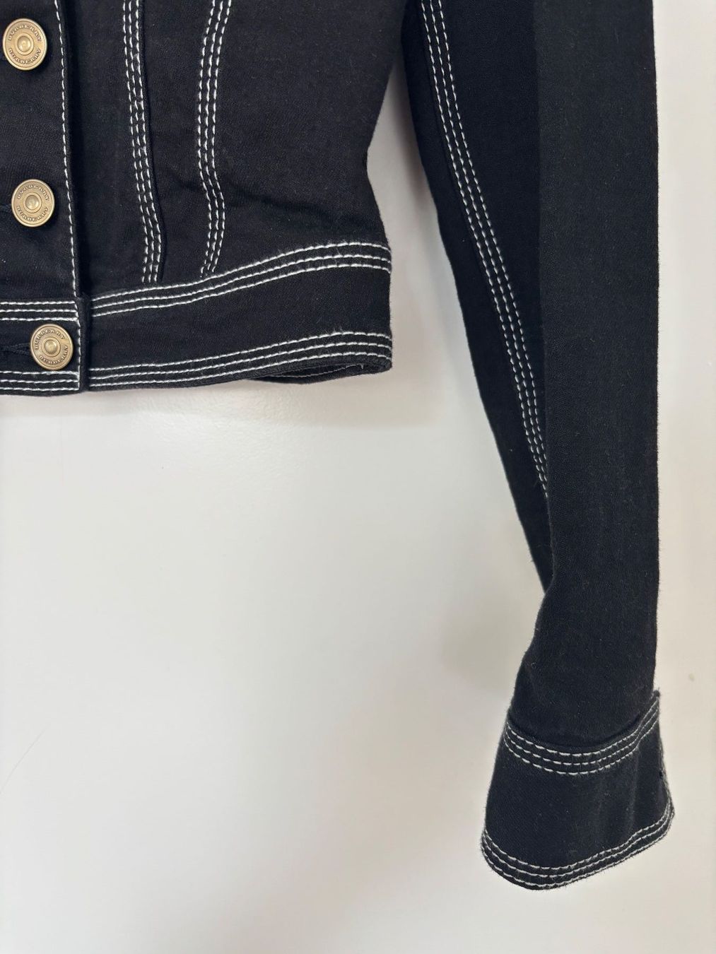 Burberry Jacken: BURBERRY  Jeansjacke schwarz elastisch 34 – Gebraucht aus Herrliberg von mayfi 4