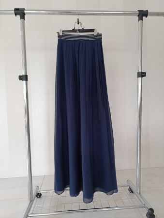 Langer Damen Rock, TH Gigi Hadid,  Gr.XS, Dunkelblau