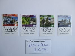 Voll Ort Ersttagsstempel 6014 Littau