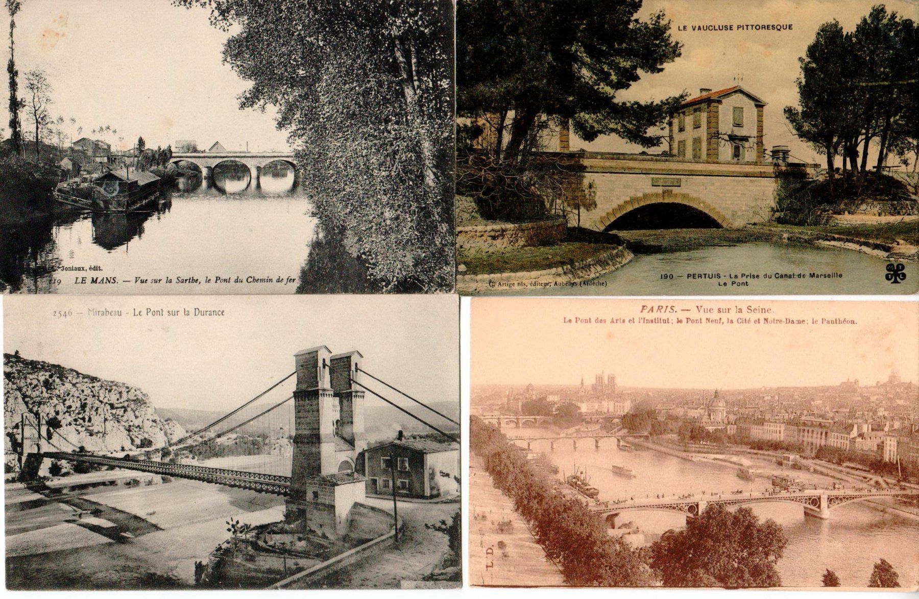 Cartoline postali: 4 AK Brücken – Usato da Wolhusen venduto da Curver9