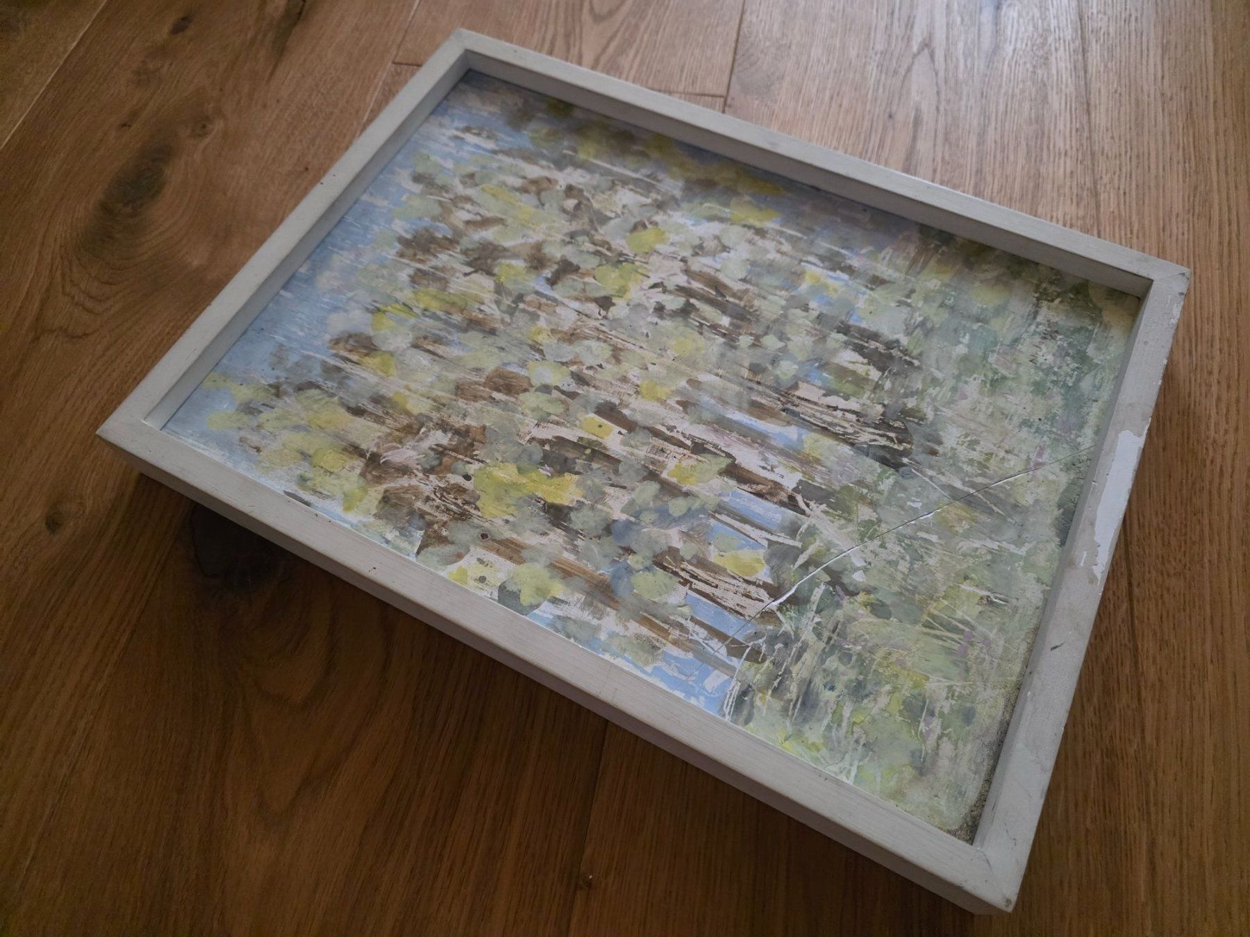 Dipinti: Bild Gemälde Nicolas Jaques 1968 Foret au Printemps – Usato da Walterswil BE venduto da Lonitti 1