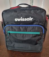 Tasche Swissair schwarz Reisetasche  30 x 18 x 35
