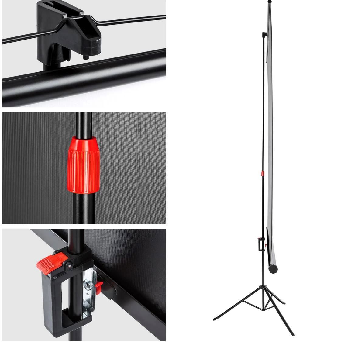 Wandhalterungen: Beamer Leinwand Stativ 152 x 152 cm – Neu (gemäss Beschreibung) aus Steinhausen von Retourenprofis 3