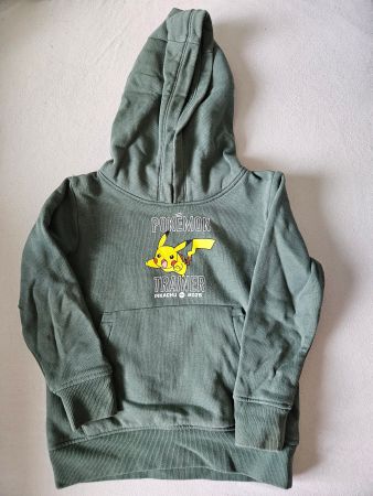 Pokemon Pikachu Kapuzen Pullover Pulli Gr. 104 NEXT