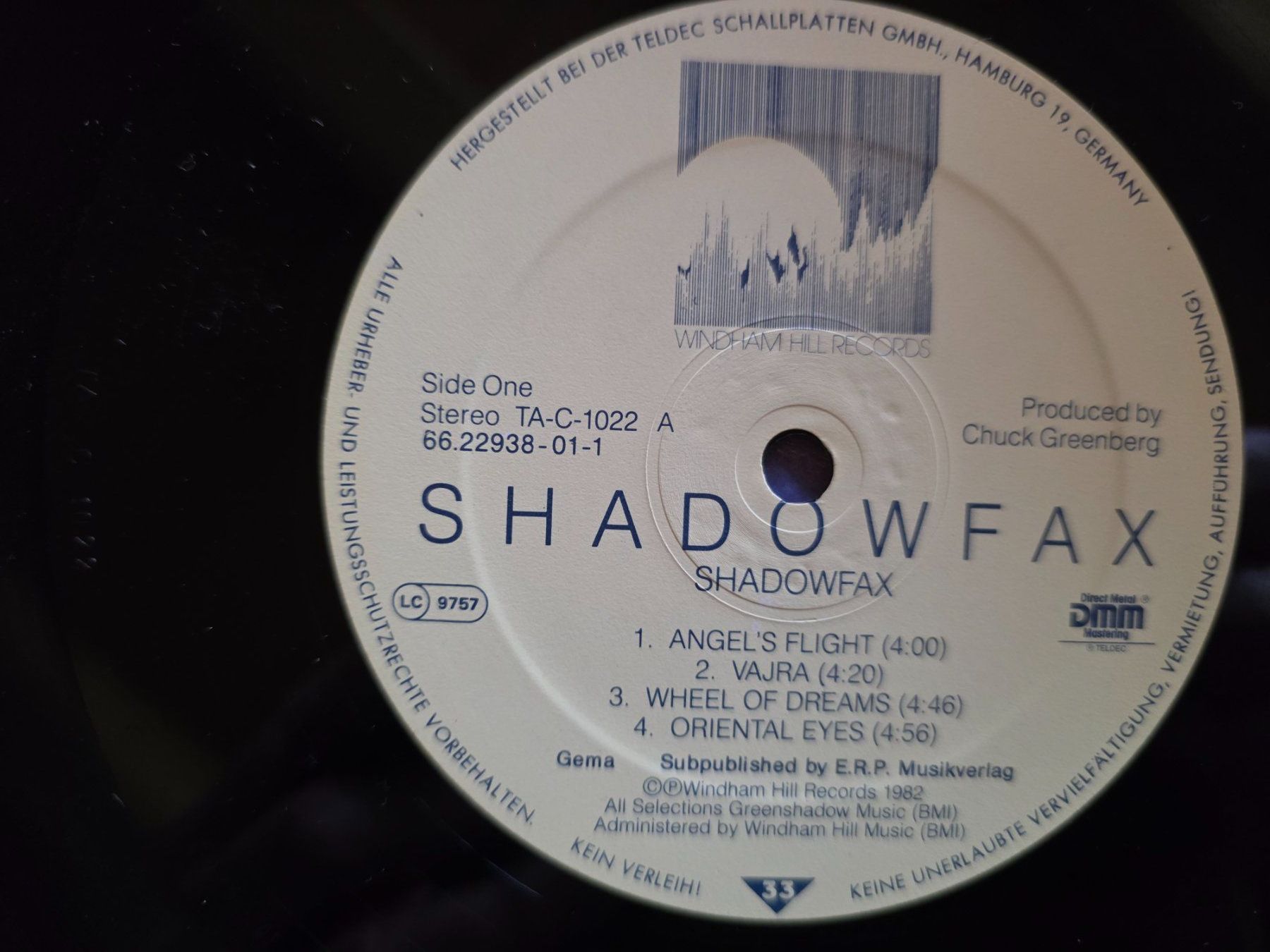 Dischi in vinile: LP: Shadowfax - 1982 - TA-C-1022 – Usato da Walterswil BE venduto da Lonitti 2