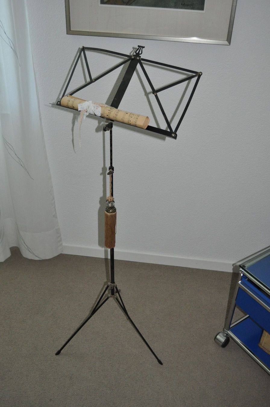 Supports pour instruments & partitions: Antiker Notenständer – D'occasion à Steffisburg par stockhorn01 1